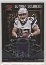 2012 Crown Royale Sunday Soldiers Materials 90/99 Wes Welker #9 uk2