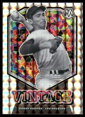 2021 Panini Mosaic Vintage Mosaic #15 Sandy Koufax - BB