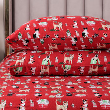 Elegant Comfort Ultra Soft 4-Piece 100 Turkish Cotton Flannel Sheet Set -