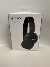 Sony ZX Series Wired On-Ear Headphones, Black MDR-ZX110