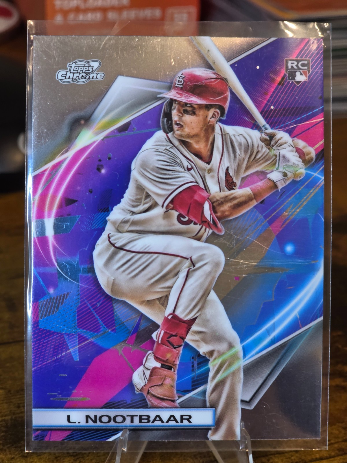 2022 Topps Cosmic Chrome - Lars Nootbaar #174 (RC) - St Louis Cardinals
