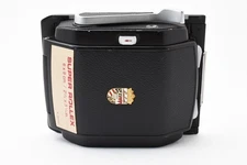[Almost Unused] Linhof Super Rollex 6x9 Roll Film Back 2 1/4 x 3 1/4 Inch JAPAN