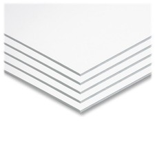 Pacon Abczwr Foam Board 22 Inches x 28 Inches White 5557 Set of 5 Pack of 2 