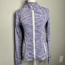 Lululemon Define Jacket Space-Dye Lavender LuonTop Sz 8