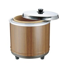 Sushi Rice Warmer Netsuken NV-25   Wood Grain Finish, 2.5 Sho Capacity, 100V