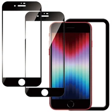 Kpns Iphone Se3 Tempered Glass Screen Protector (Set Of 2) - Made In Japan For _