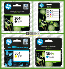 HP 364 or 364XL Ink Cartridges - Black or Colour - Genuine