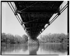 Sutliffs Ferry Bridge, Spanning Cedar River, Solon, Johnson County, Iowa, 20