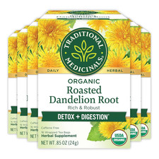 Tea, Organic Roasted Dandelion Root, Supports Kidney Function  Healthy Digestio