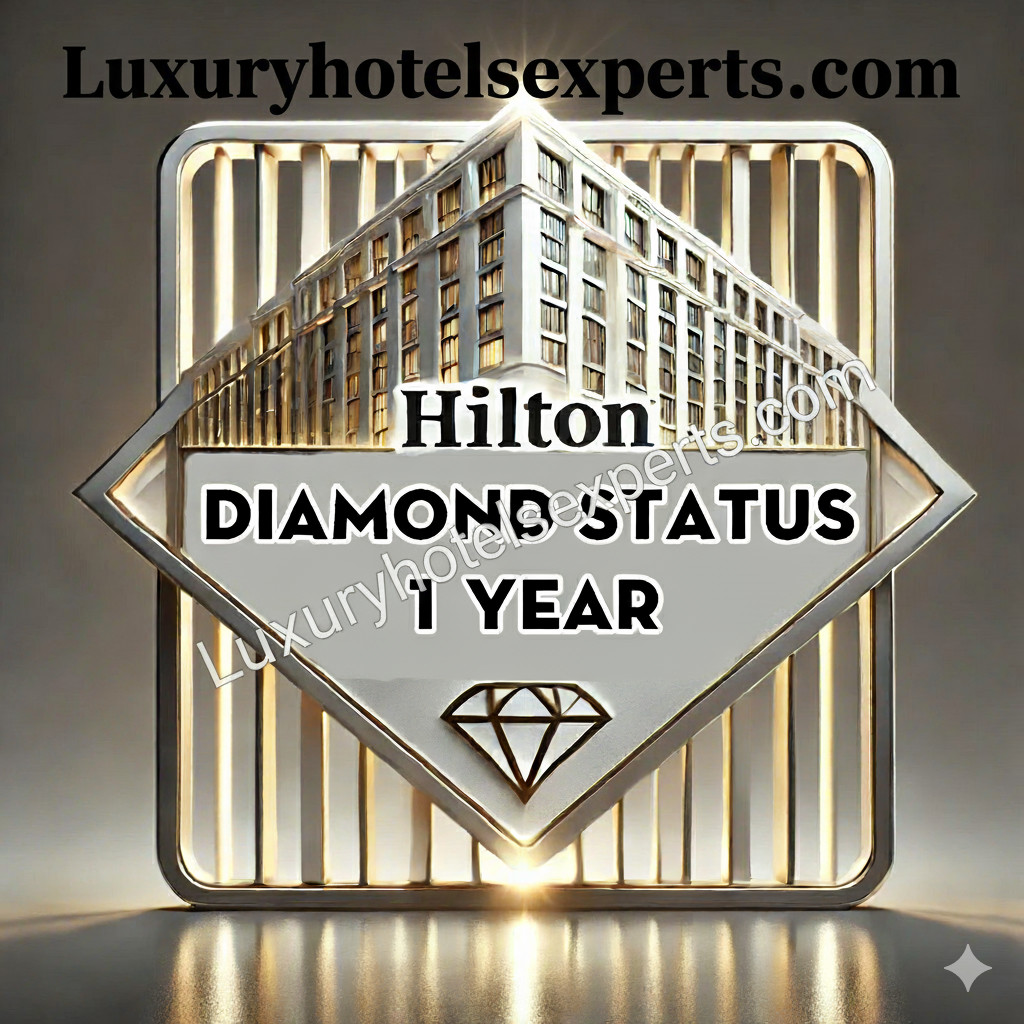 Hilton Diamond Status for 1 Year -- Trusted US Seller
