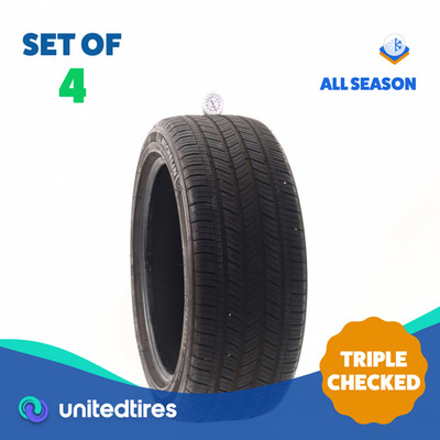 Set of (4) Used 235/45R18 Michelin Energy Saver A/S 94V - 6-8/32 (16O8M)