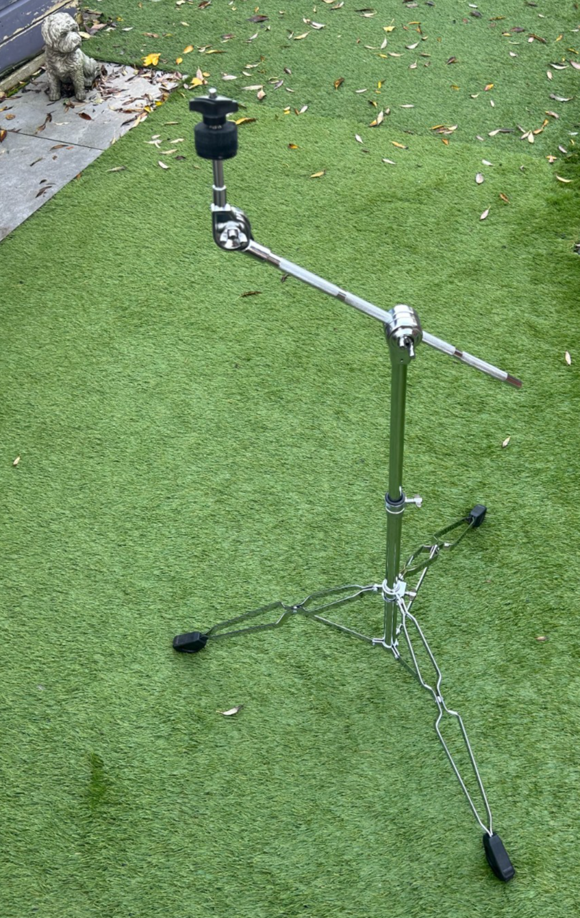 dRUM Boom Arm Cymbal Stand ( Disapearing ) Double Braced Legs photo 9