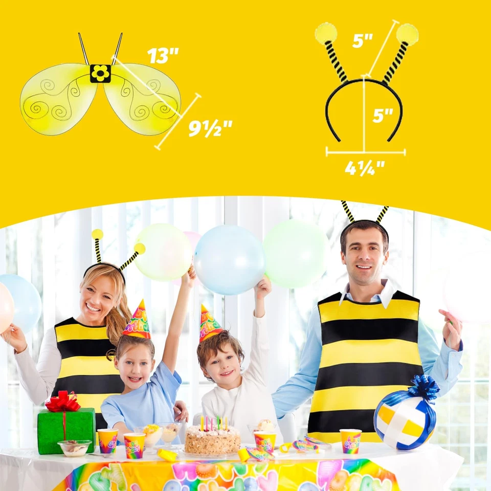 Plus Size Bumble Bee Halloween Costume for Women 16-18 – Fun  Flattering - Image 4 of 4