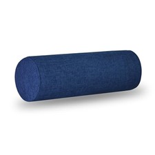 Neck Roll Pillowcases with Zipper - Full Moon Bolster/Round Cylinder 6x18 Blue