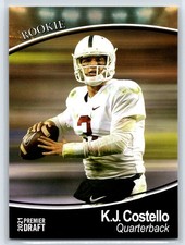 2021 SAGE Premier Draft K.J. Costello Rookie Mississippi State Bulldogs RC #94