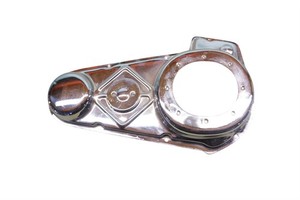 Harley Panhead Shovelhead Paughco Outer Tin Primary Cover Chopper ZEL *2798C