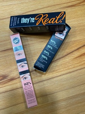 3 Minis von Benefit cosmetics, they`re real Mascara, goof proof brow pencil 3.5