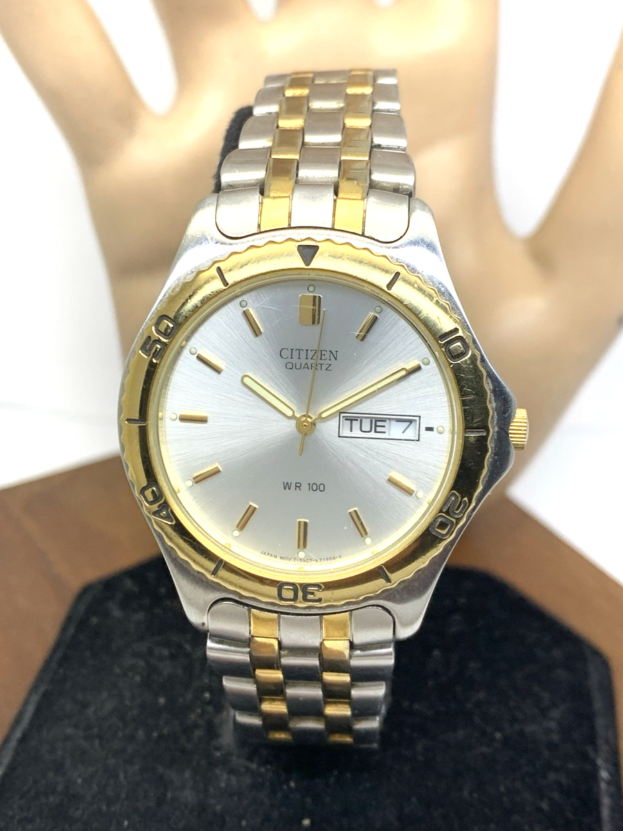 Citizen Men's Watch 5500-K06461 Quartz Silver Dial Two Tone