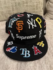 Supreme x New Era 59FIFTY MLB Multi Logo Fitt...