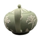 SUPERB WEDGWOOD CELADON GREEN JASPER WARE TEA POT TEAPOT, EXCELLENT CONDITION — photo 5