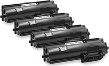 4 PACK TK-1152 Black Toner Compatible Kyocera ECOSYS P2235 M2635 M2135 4PK