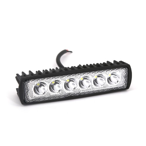 18W 6inch LED Lamp Driving Fog Offroad SUV 4WD Car Boat Truck LED Light Work Bar - Picture 4 of 17