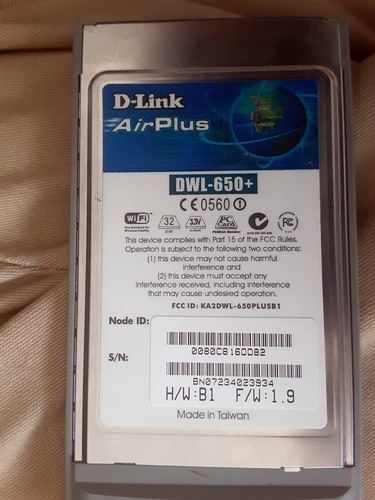 Laptop Computer PCMCIA CardBus Wireless Network AirPort Card DLink Netgear - 第 3/24 張圖片