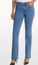 NYDJ - Barbara Bootcut Jeans with Side Slits - Mina Blue