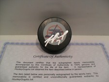 Dmitry Kulikov Autograph Signed Winnipeg Jets Puck COA Florida Panther CLEARANCE