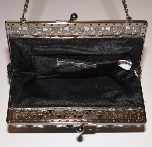 Vintage Exclusively For You Lord & Taylor Black Beaded Mini Mag - Picture 6 of 9