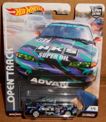 Hot Wheels NISSAN SKYLINE GT-R HKS OPEN TRACK Car Culture Real