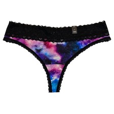NWT TORRID Thong Pantie Underwear 1X-2X-3X-4X Black Lace Pink Purple Jersey