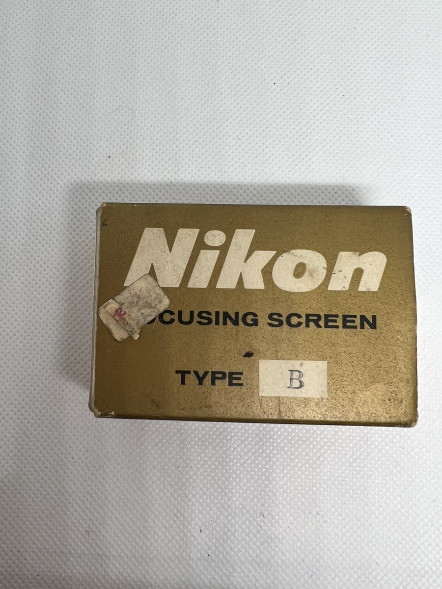 その他 Nikon focusing screen typeB Vintage Nikon Focusing Screen Type 