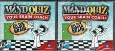 Lot of 2 Mind Quiz Your Brain Coach Pc New Win10-XP Stimulates Brain Mini Games