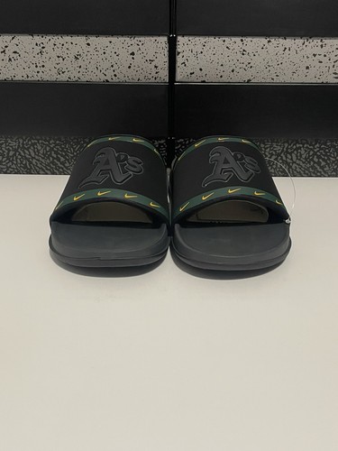 Nuove Nike Offcourt Slide ""MLB Oakland Athletics"" DH6976-001 da uomo taglia 9 RARE - Foto 3 di 7