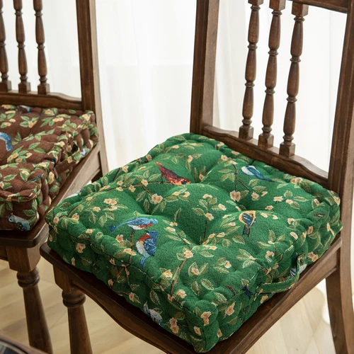 Soft Chair Pad Tufted Padded Booster Cushion Seat Pad Floor Backrest with Handle - Picture 34 of 71