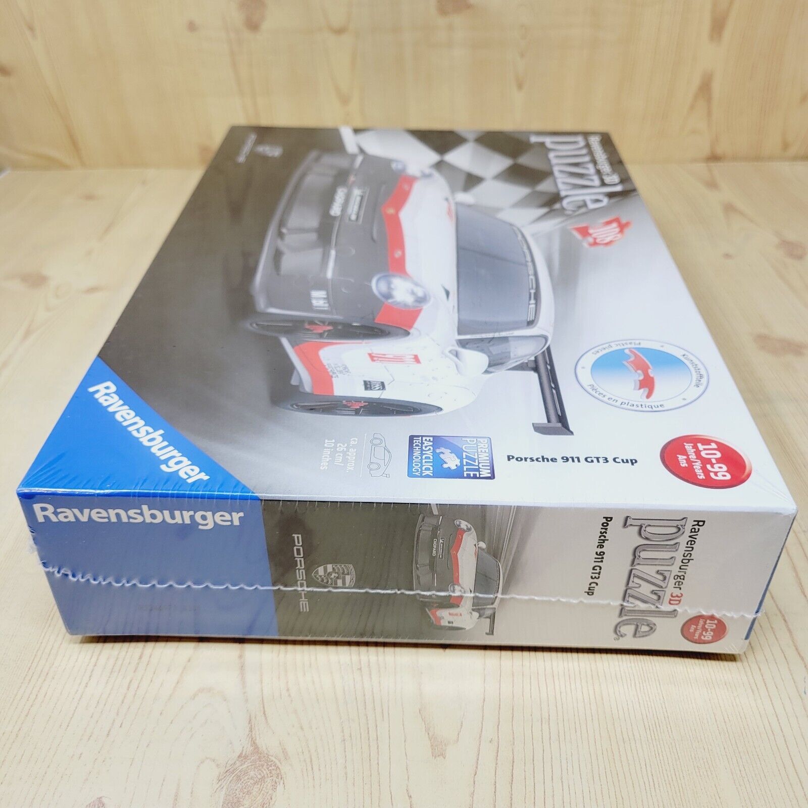 6€49 sur Puzzle 3D Ravensburger Porsche 911 GT3 Cup 108 pièces - Puzzle 3D  - Achat & prix
