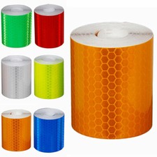 Reflective Safety Sticker Reflector Tape Car Bike Night Traffic Safety Warning