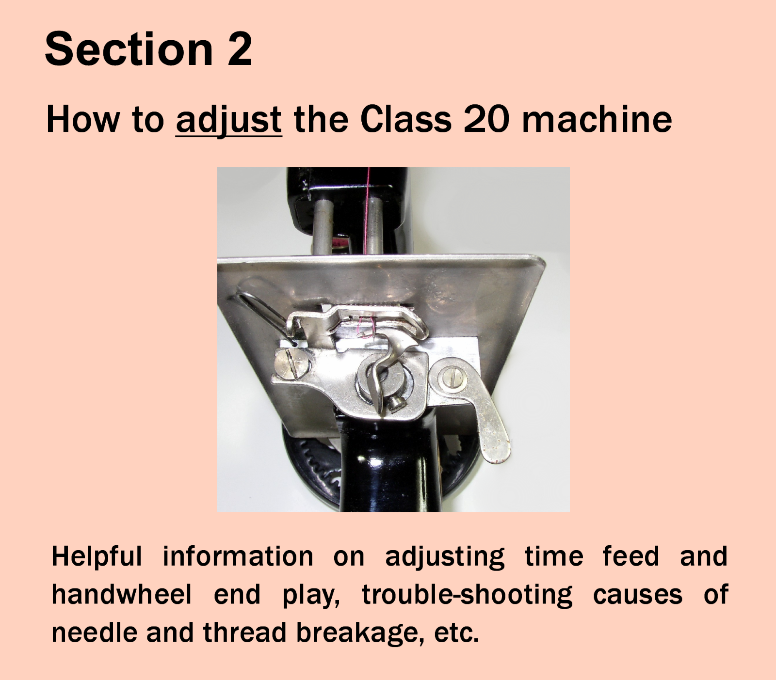 Singer 20 Toy Child's Sewing Machine Manual USER'S GUIDE RESTORATION