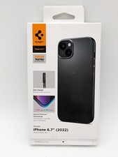 Spigen Thin Fit ACS04772 Case for Apple iPhone 14 Plus 6.7" small camera Black