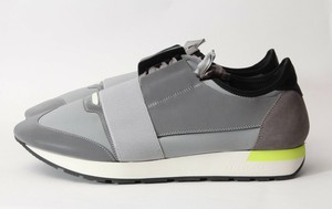 Balenciaga Race Runner Trainers Mens Sneakers 3m Grey Black