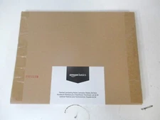 Amazon Basics 9 x 11.5" Clear Thermal Laminating Plastic Paper Sheets - 50 Pack 