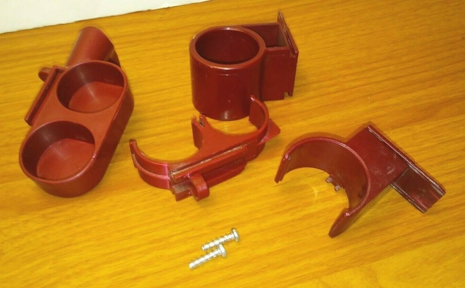 4 Tool Holder Clips for Hoover UH70060 Agility Cyclonic Bagless Vacuum