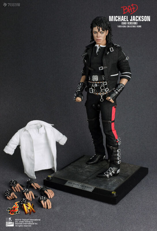 Perfect Hot Toys Dx03 1/6 Michael Jackson Bad Version Action Perfect Hot Toys Dx03 1/6 Michael Jackson Bad Version Action