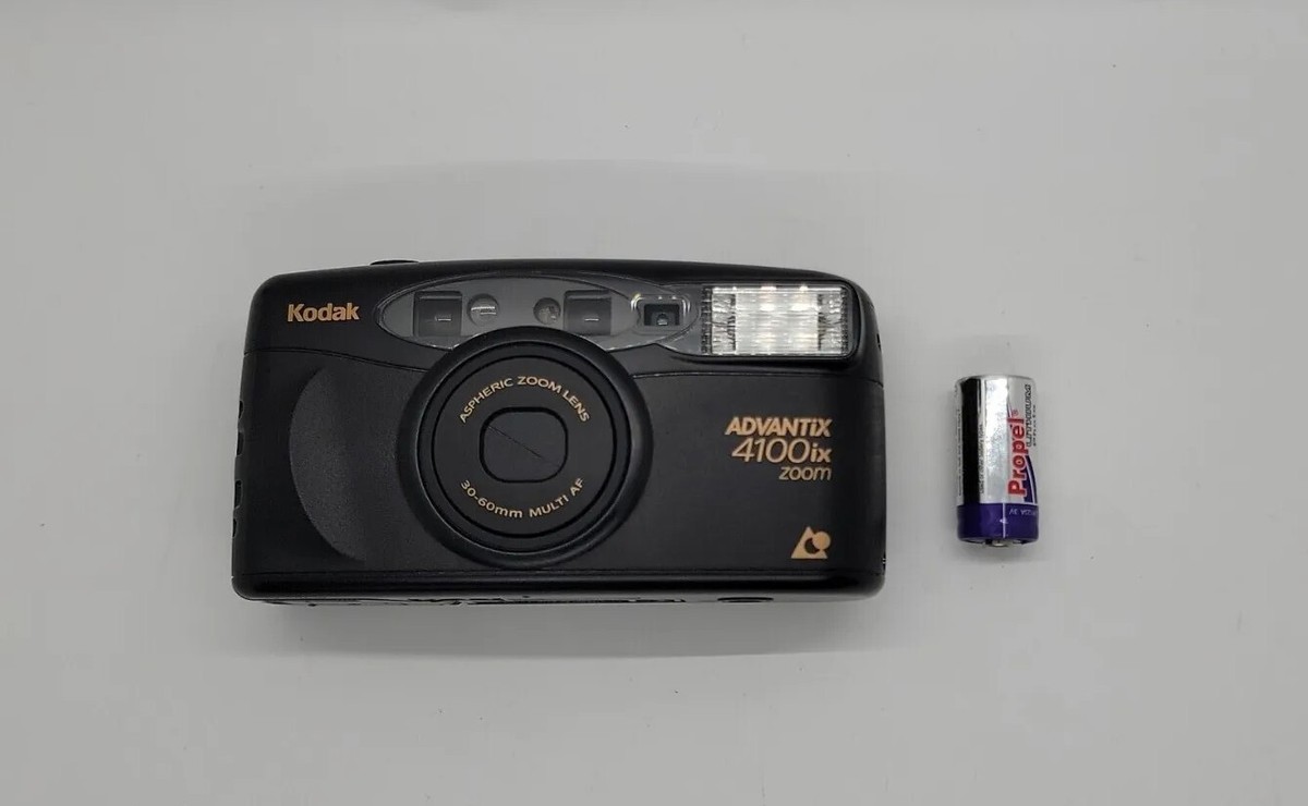 Kodak ADVANTIX 4100ix zoom コンパクトカメラ Kodak Advantix 4100ix Zoom Vintage Point & Shoot APS Film