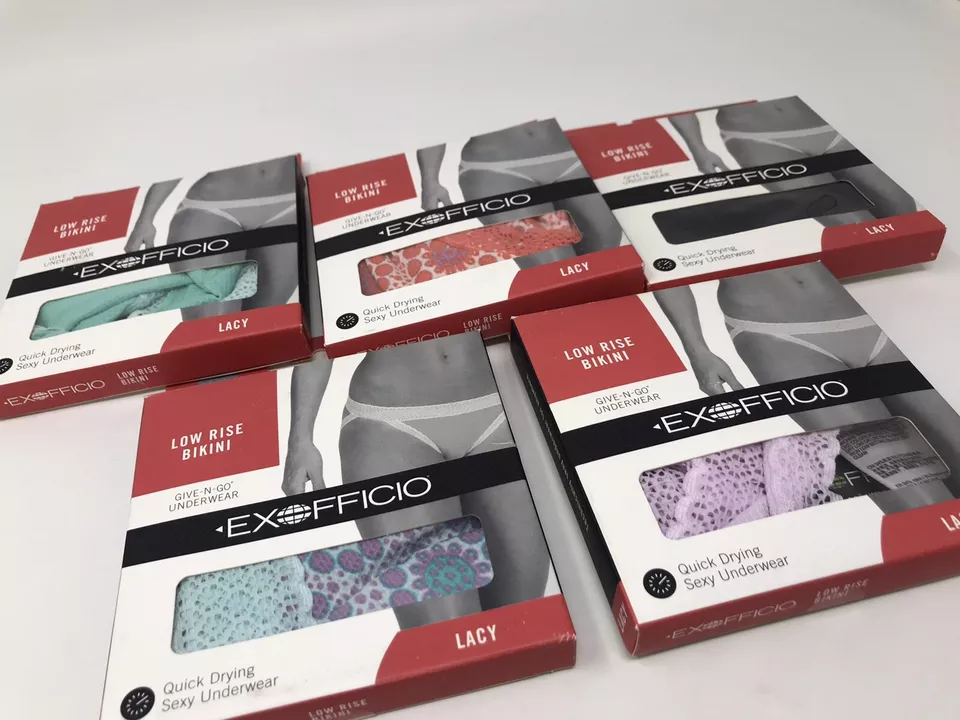 ExOfficio Women's Low Rise Lacy Underwear - Sizes XS, S, M, L, XL - NEW IN BOX! - Image 2 of 4