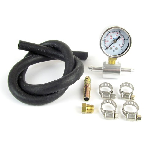 INLINE FUEL PRESSURE GAUGE & HOSE eBay