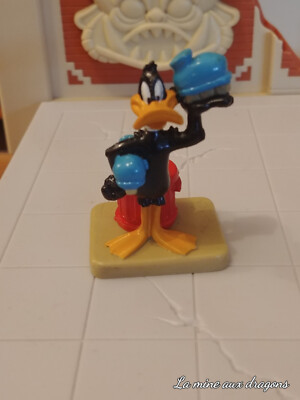 Alte PVC Figur Warner Bros Daffy Duck Figur selten Cartoon