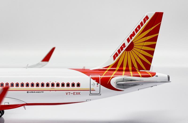 1:200 JC Wings India Airlines AIRBUS A320NEO Airplane 1:200 JC Wings India Airlines AIRBUS A320NEO Airplane