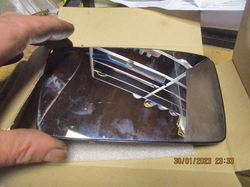 Seat Cordoba, Ibiza 1993-99. Mirror glass (aspherical) # 6K1-857-521-M